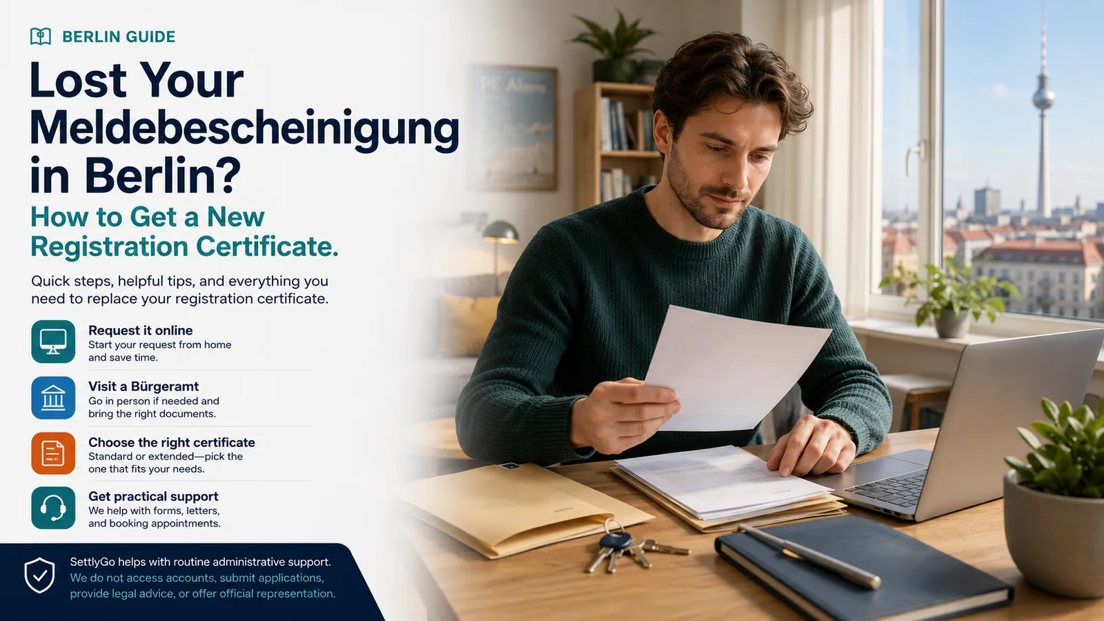 Lost Your Meldebescheinigung in Berlin? How to Get a New Registration Certificate