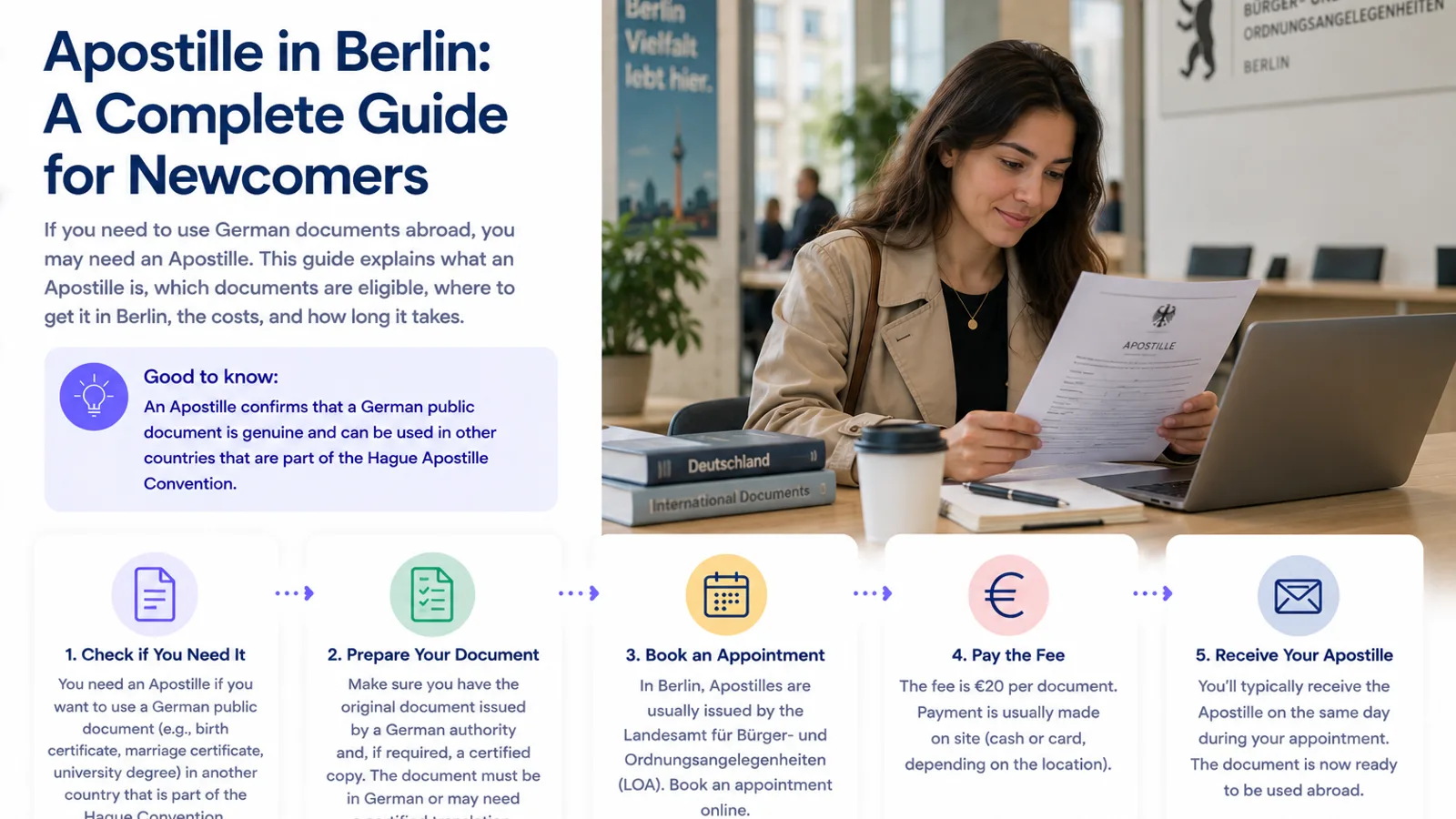 Apostille in Berlin: Document Legalisation Guide for Newcomers