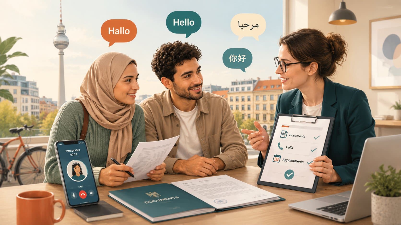 Best Translation Help in Berlin for Newcomers: Documents, Calls, and Appointments