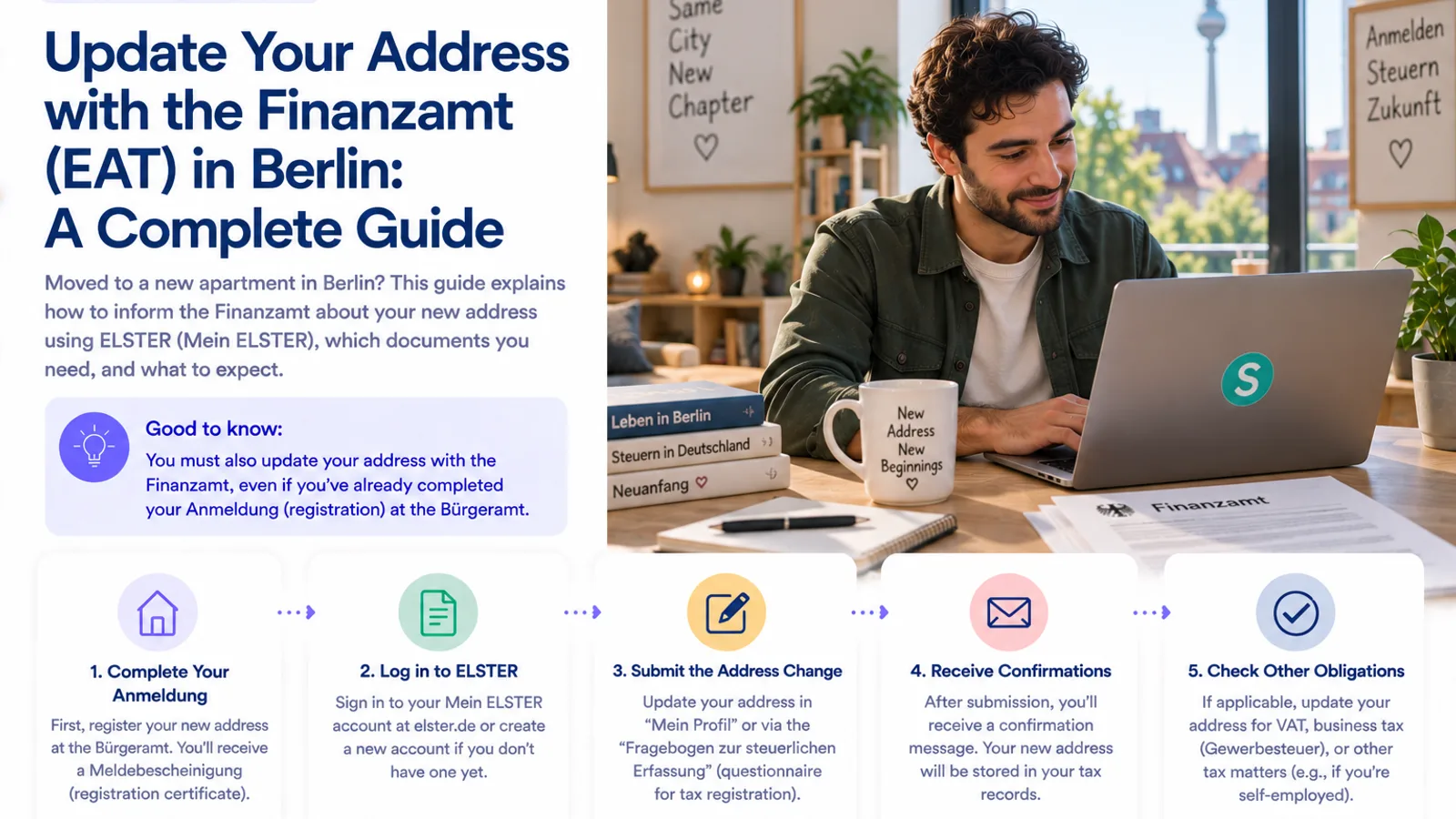 Change the Address on Your eAT After Moving in Berlin