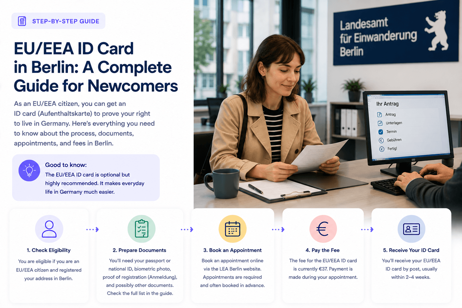 eID Card in Berlin for EU/EEA Citizens: Newcomer Guide