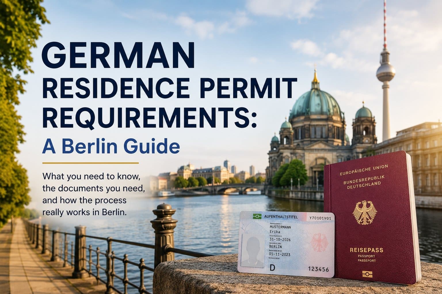 German Residence Permit Requirements: A Berlin Guide