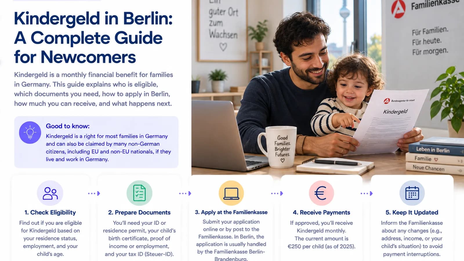 Kindergeld in Berlin: A Newcomer Family Guide for 2026