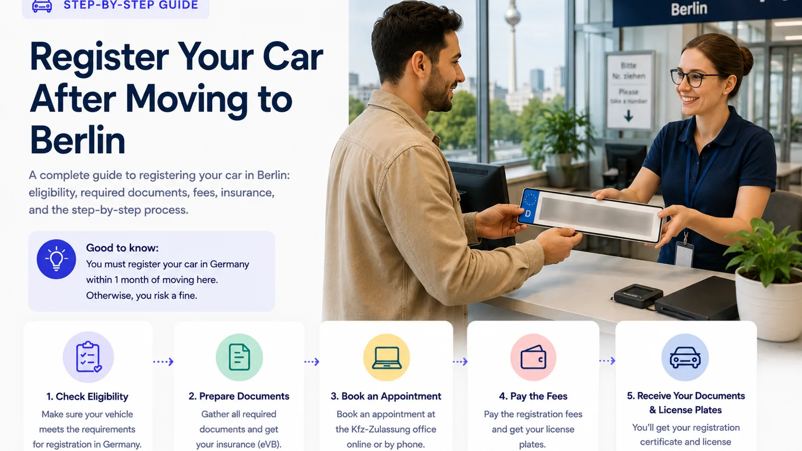 Register Your Car After Moving to Berlin: Newcomer Guide