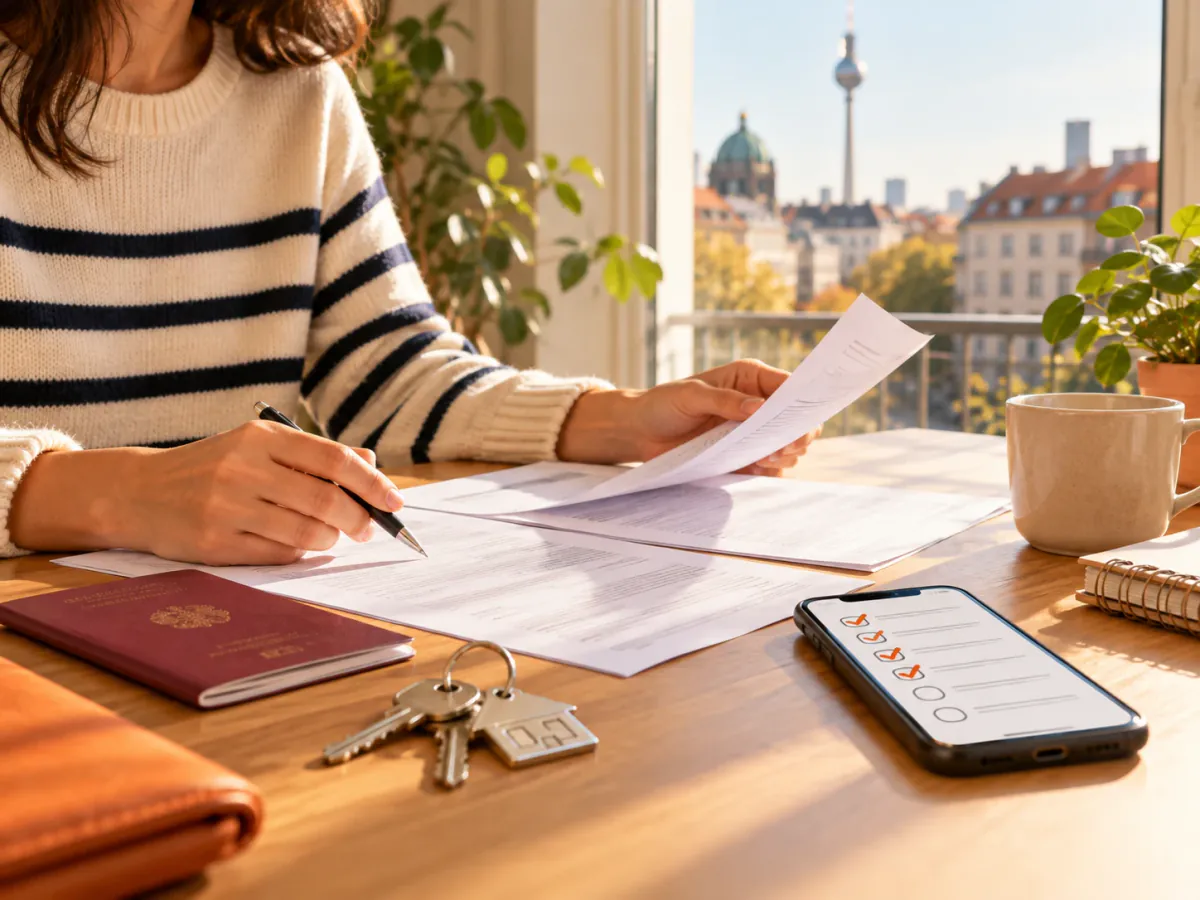 Documents checklist for Berlin appointments
